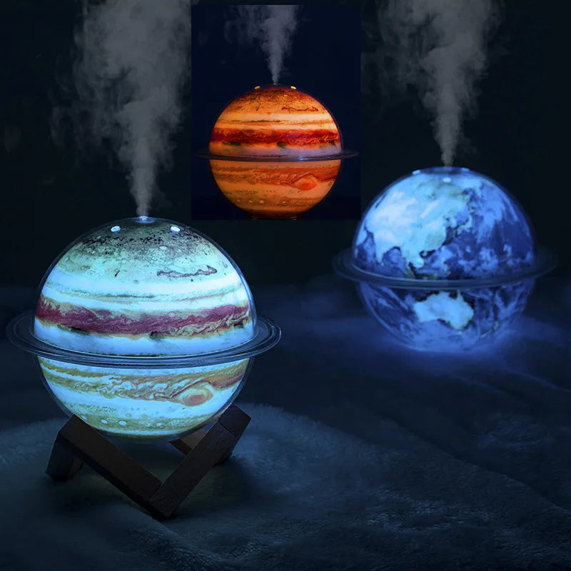 Galaxy Humidifier with Colorful Lights