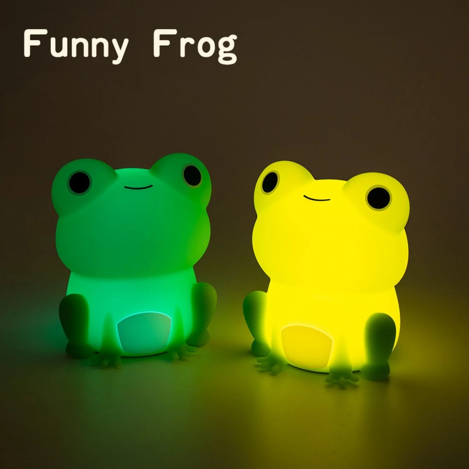 Frog Soft Silicone Sleeping Night Light