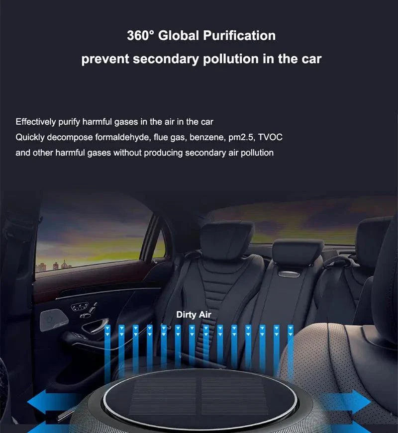 Car Air Solar Purifier